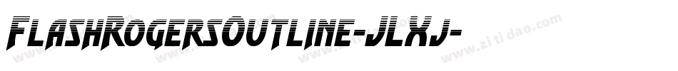 FlashRogersOutline-JLXj字体转换