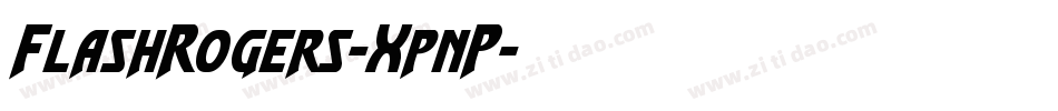 FlashRogers-XpnP字体转换