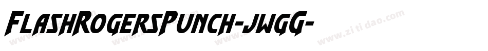 FlashRogersPunch-jwgG字体转换