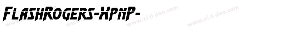 FlashRogers-XpnP字体转换