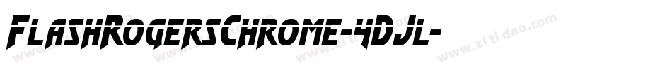 FlashRogersChrome-4DJl字体转换