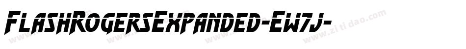 FlashRogersExpanded-Ew7j字体转换