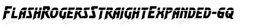 FlashRogersStraightExpanded-6qlY字体转换