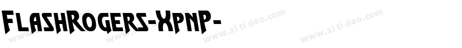 FlashRogers-XpnP字体转换