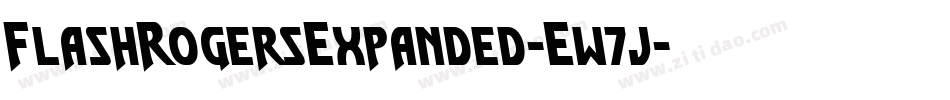 FlashRogersExpanded-Ew7j字体转换