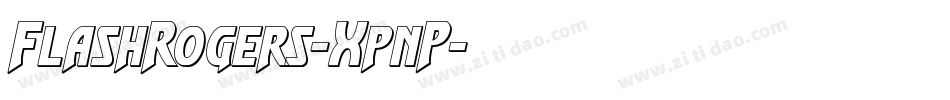 FlashRogers-XpnP字体转换