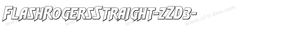 FlashRogersStraight-zZD3字体转换