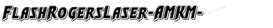 FlashRogersLaser-AMKM字体转换