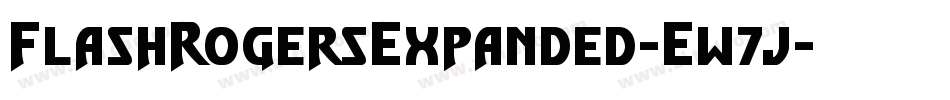 FlashRogersExpanded-Ew7j字体转换