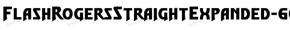 FlashRogersStraightExpanded-6qlY字体转换