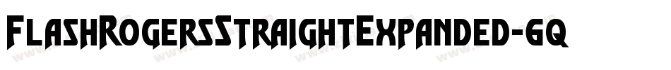 FlashRogersStraightExpanded-6qlY字体转换