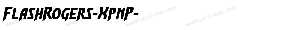 FlashRogers-XpnP字体转换