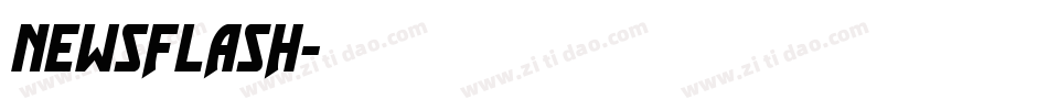 NEWSFLASH字体转换