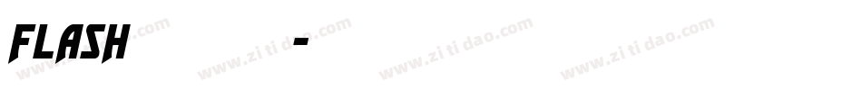 flash动画网站字体字体转换