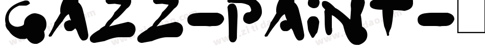 Gazz-Paint字体转换