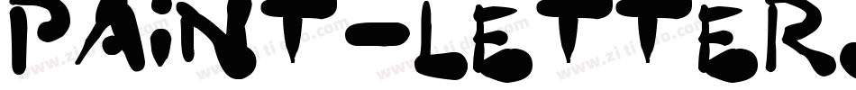 Paint-Letters字体转换