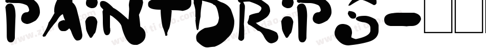 Paintdrips字体转换