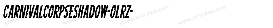 CarnivalCorpseShadow-olRz字体转换