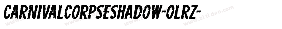 CarnivalCorpseShadow-olRz字体转换