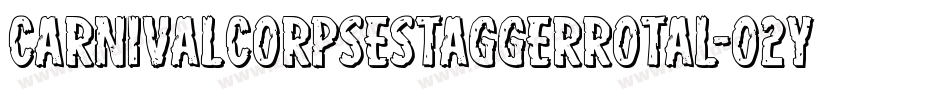 CarnivalCorpseStaggerRotal-O2y3字体转换