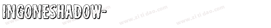 IngoneShadow字体转换