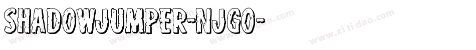 ShadowJumper-njGO字体转换