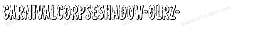 CarnivalCorpseShadow-olRz字体转换