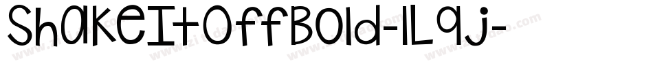 ShakeItOffBold-1L9j字体转换