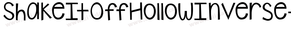 ShakeItOffHollowInverse-ByqG字体转换 ShakeItOffHollowInverse-ByqG字体转换