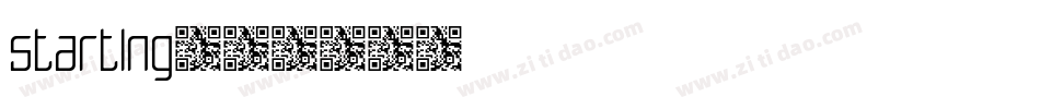 startlng字体转换