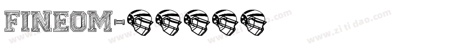 FINEOM字体转换