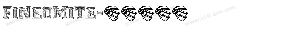FineOMite字体转换