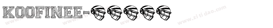 Koofinee字体转换