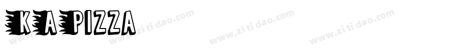 KAPizza字体转换