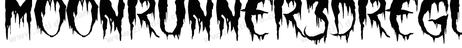 MoonRunner3DRegular-vmRmy字体转换