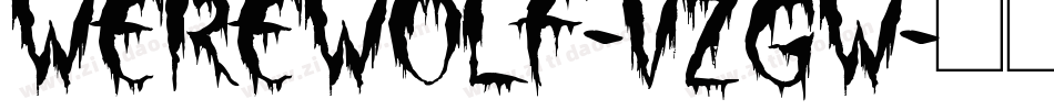 Werewolf-VzGw字体转换