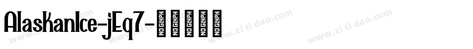 AlaskanIce-jEq7字体转换