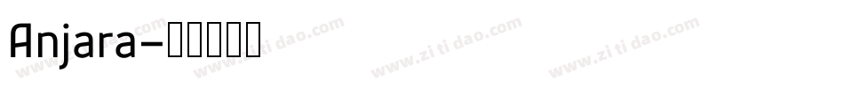 Anjara字体转换