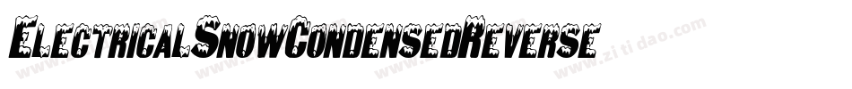 ElectricalSnowCondensedReverseOblique-yr7V字体转换