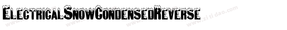 ElectricalSnowCondensedReverseOblique-yr7V字体转换
