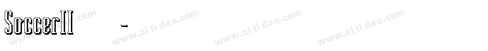 SoccerII生成器字体转换