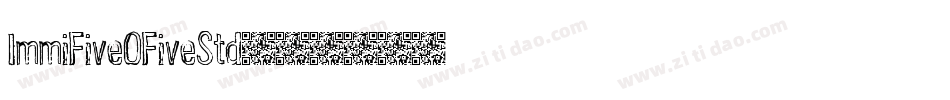 ImmiFiveOFiveStd字体转换