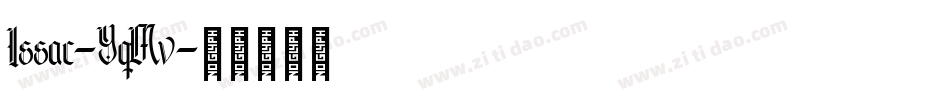 Issac-YqMv字体转换