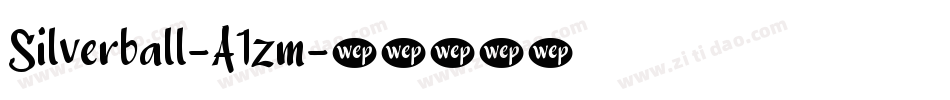 Silverball-A1zm字体转换