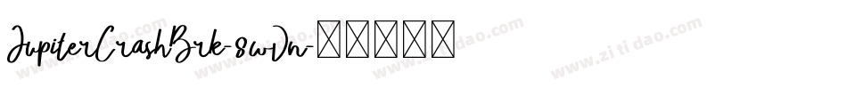 JupiterCrashBrk-8wVn字体转换