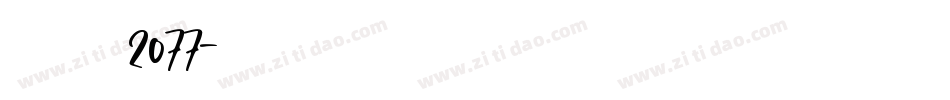 赛博朋克2077字体转换