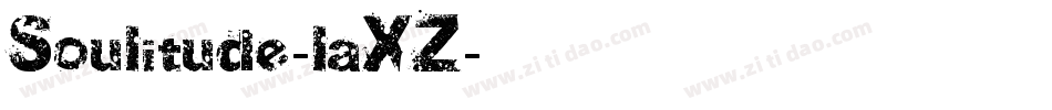 Soulitude-laXZ字体转换