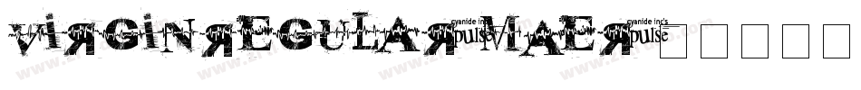 VirginRegular-MAer字体转换