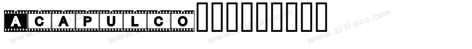 Acapulco转换器字体转换