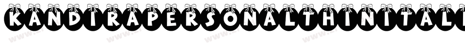 KandiraPersonalThinItalic-rVRy字体转换